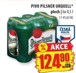 Pivo pilsner urquell