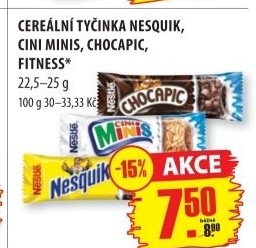 Tycinka cerealni nesquik nestle