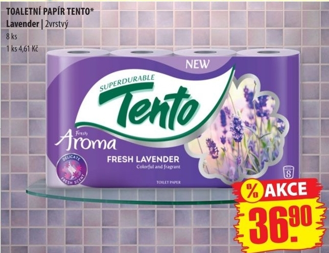 Toaletni papir 2vrstvy tento