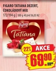 Bonboniera tatiana figaro