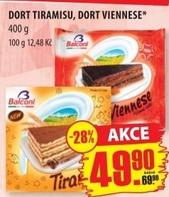 Dort tiramisu balconi