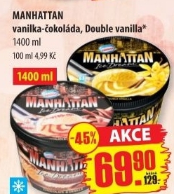 Zmrzlina v kelimku manhattan nestle