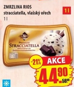 Zmrzlina ve vanicce rios