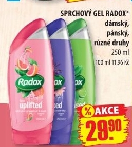 Sprchovy gel radox