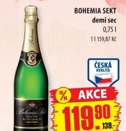 Bohemia sekt demi sec