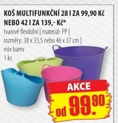 Plastovy multifunkcni kos