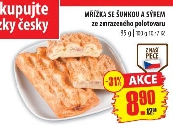 Mrizka se slanou naplni