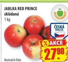 Jablka red prince