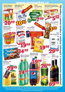 akční leták ESO MARKET 17.2.2016-28.2.2016