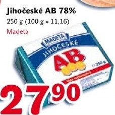 Maslo jihoceske ab madeta