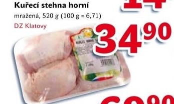 Kureci stehna mrazena dz klatovy