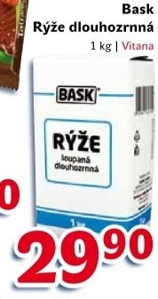 Ryze dlouhozrnna bask