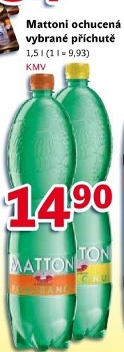 Ochucena voda mattoni