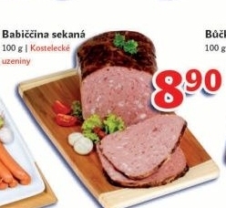 Sekana babiccina kostelecke uzeniny