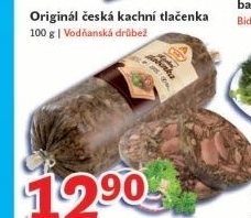 Tlacenka kachni vodnanske kure