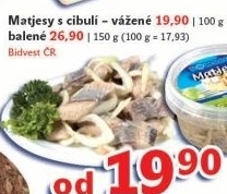 Matjesy s cibuli nowaco