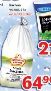 Kachna mrazena vodnanska kachna