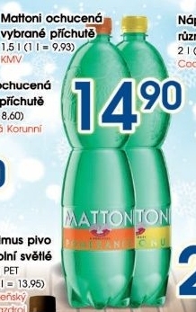 Ochucena voda mattoni