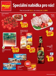 akční leták Penny Market 22.2.2016-24.2.2016