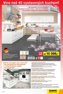akční leták Sconto nábytek 24.2.2016-15.3.2016