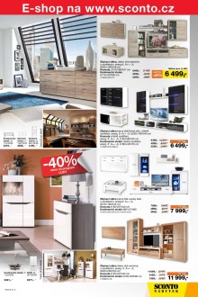 akční leták Sconto nábytek 24.2.2016-15.3.2016
