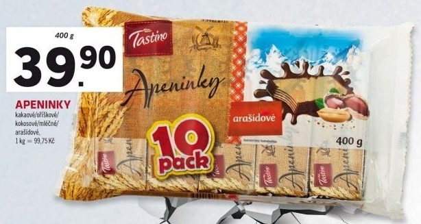 Oplatky apeninky tastino