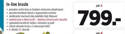 In line brusle detske crivit