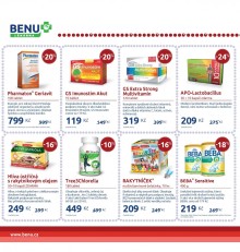 akční leták BENU Lékárna 1.3.2016-31.3.2016