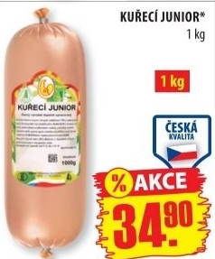 Kuřecí salám Junior DZ Klatovy