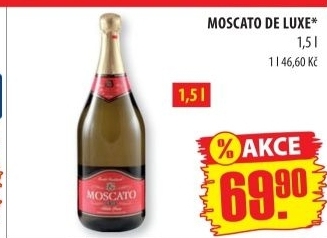 Sekt De Luxe Moscato