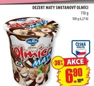 Dezert Olmíci Maty Olma