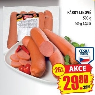 Párky libové Schneider