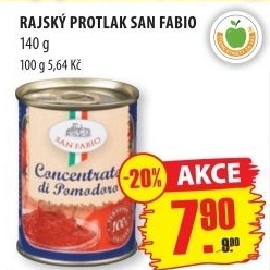 Rajčatový protlak San Fabio