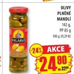 Olivy plněné Figaro