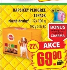 Kapsičky pro psy Pedigree