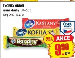 Tyčinky čokoládové Orion
