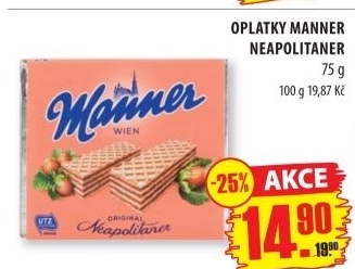 Oplatky Neapolitaner Manner