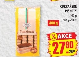 Piškoty cukrářské San Fabio