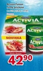 Jogurt ochucený Fusion Activia Danone