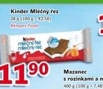 Řez mléčný Kinder