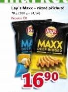 Chipsy vroubkované Maxx Lay's