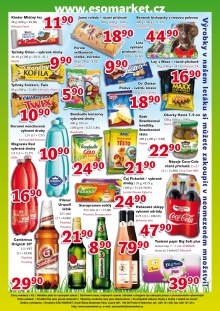 akční leták ESO MARKET 16.3.2016-27.3.2016