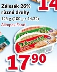 Sýr termizovaný Zálesák Milki