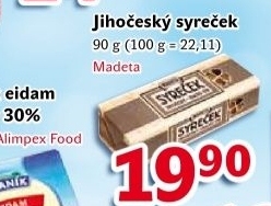 Sýr Syreček Jihočeský Madeta