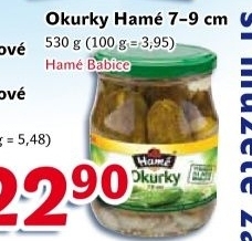 Okurky Hamé