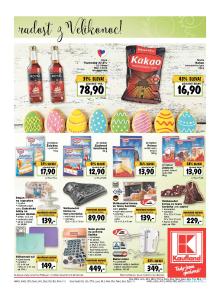 akční leták Kaufland 17.3.2016-23.3.2016