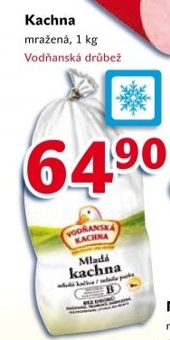 Kachna mražená Vodňanská kachna
