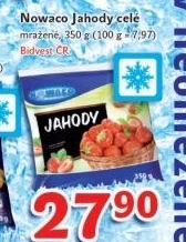Jahody mražené Nowaco