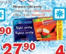 Rybí prsty předsmažené Nowaco