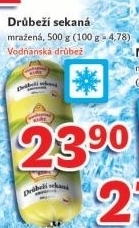 Sekaná drůbeží mražená Vodňanské kuře